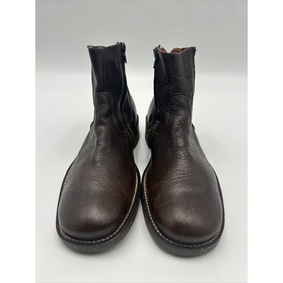 Bullboxer Mens B0OT Brown MIDTOW Size ZIP Size 9 Boot